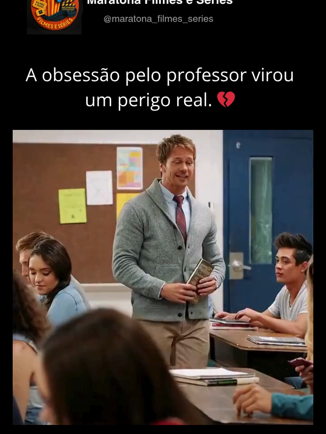 Siga o perfil e assista Meu Professor, Minha Obsessão de graça no link da bio! 🎬