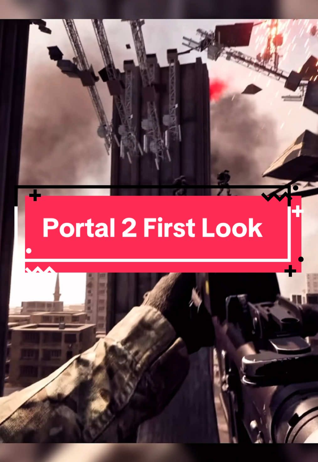 Portal 2 looks interesting... #battlefieldtrickshots #battlefield #battlefieldtiktok #battlefield6 #bf6 