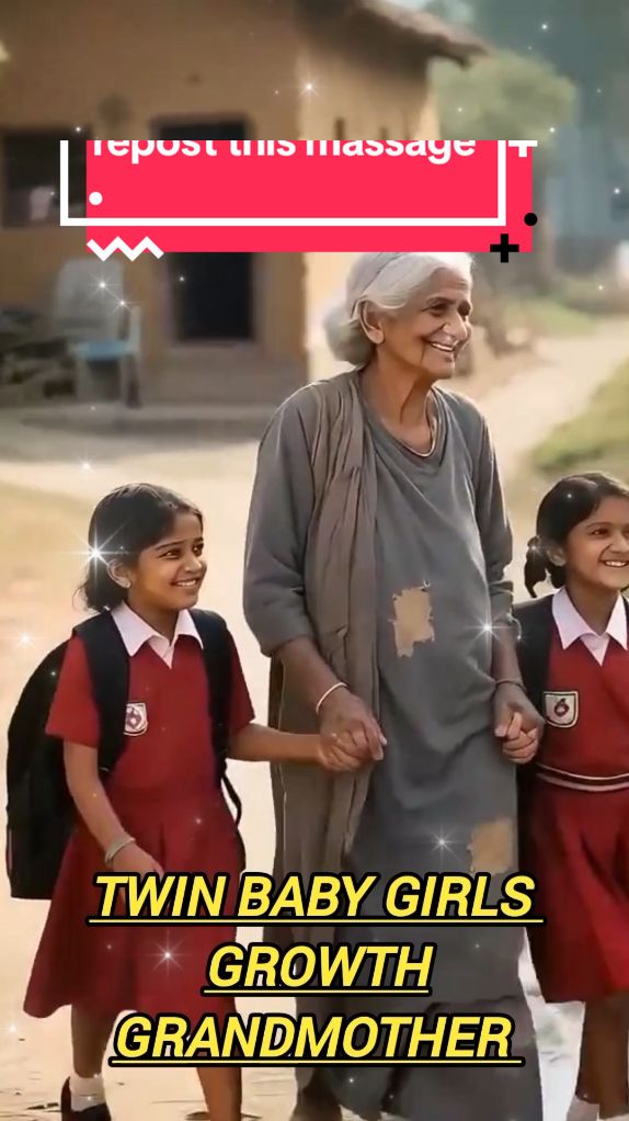 twin baby girls grow up then his mother leave #100k #1millionaudition #enjoy #emotional #help #beleaveinyourself #respect #cute #mother #loveyou #supermom #grandmother 