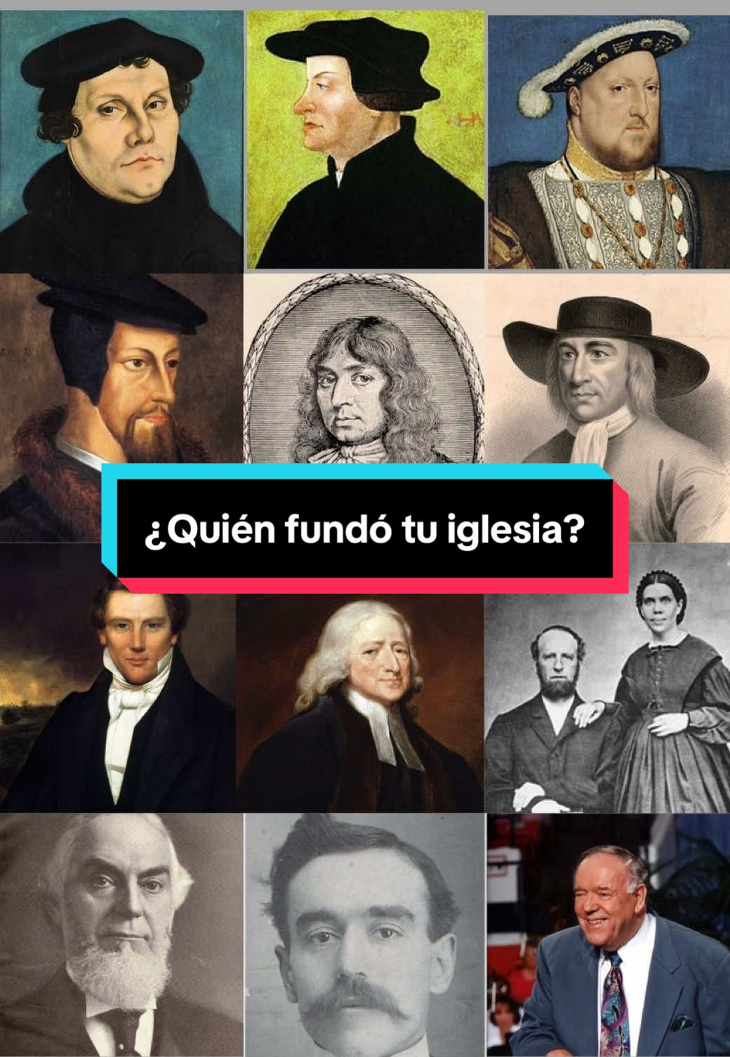 💥¿Quién fundó tu iglesia?💥 Desde Martín Lutero hasta hoy, muchos fundaron iglesias por desacuerdos… Pero solo una fue fundada por Jesucristo en el año 33 d.C. ✝️ Descubre la verdad sobre la Iglesia Católica. 🔁 Comparte y sígueme para más contenido sobre la fe. #IglesiaCatolica  #CristoFundóUna #HistoriaCristiana  #Evangelicos  #catolico #Eucaristía 
