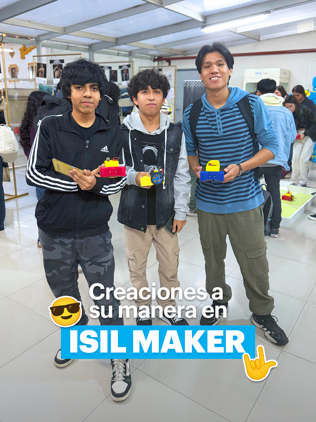 Desde la idea hasta el prototipo, este grupo convirtió su pasión por la tecnología en algo real, funcional y memorable. 🔧 Y lo mejor: lo hicieron aprendiendo a su manera. 🔥 ✨ Así se vive la experiencia ISIL MAKER: con creatividad, trabajo en equipo y una buena dosis de actitud #AprendeATuManera #IsilMaker #Tecnología #Impresión3D #Robótica #Narradortiktok