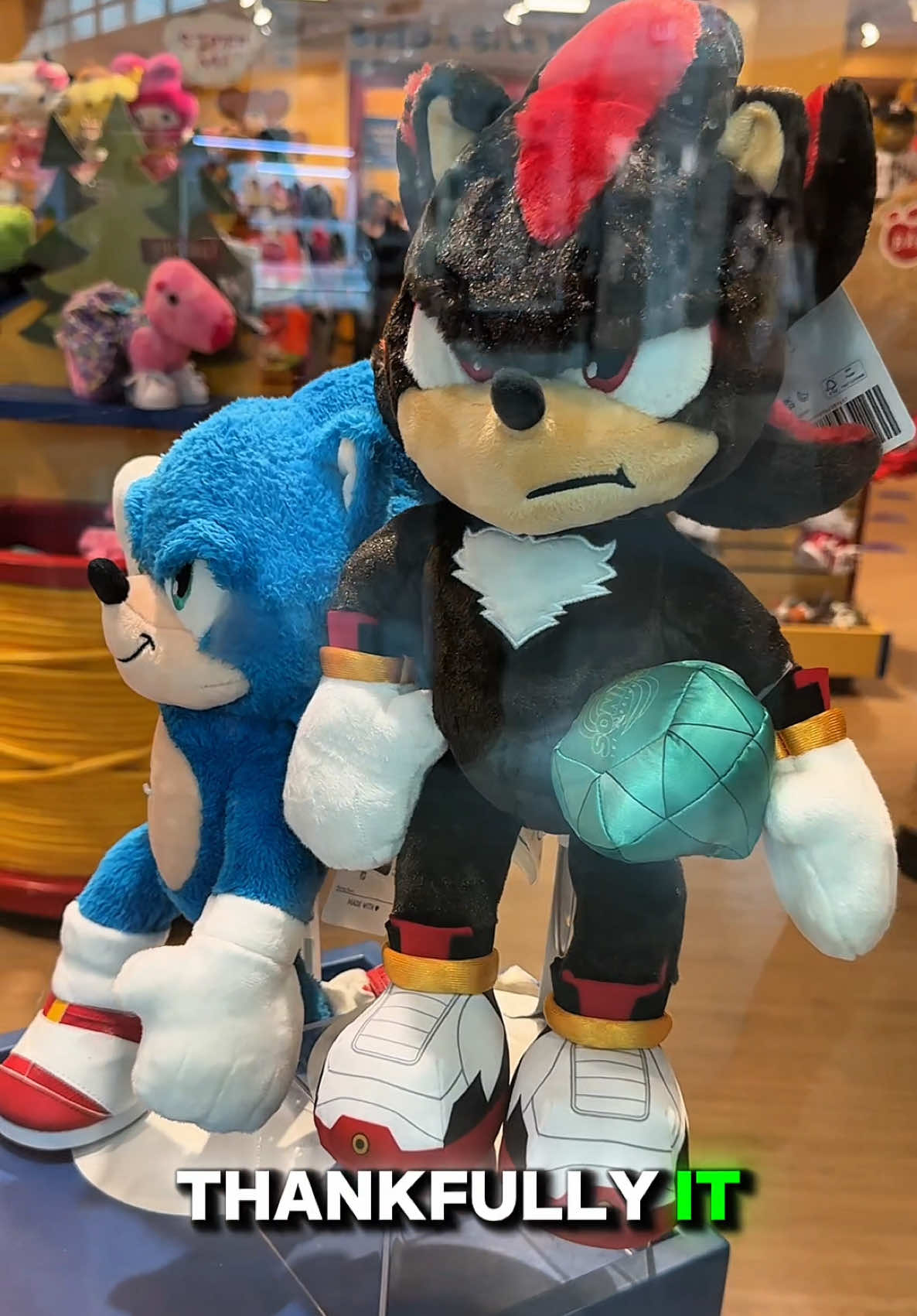 The Shadow @buildabear did get a restock today but be sure to check for the accessories too… I finally got the emerald we needed!! . #sonic #sonicthehedgehog #soniccollection #sonicmovie #sonicmovie3 #shadowthehedgehog #buildabear