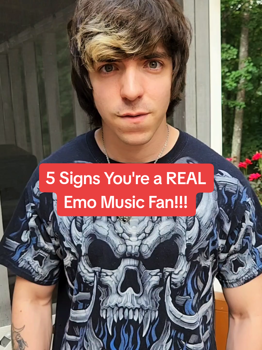 5 Signs You're a REAL Emo Music Fan! @BENJIx #emo #alternative #poppunk #scene #emos 