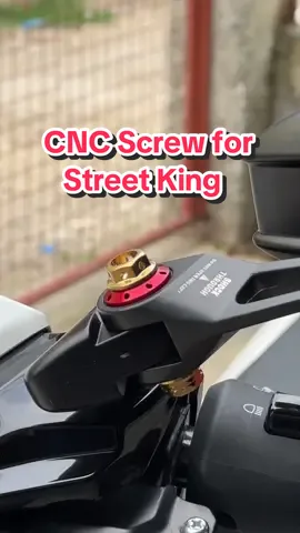 Iwas kalawang at dagdag porma sa street king natin #streetkingsidemirrorbolts #streetkingsidemirror #sidemirror #cncstreetkingsidemirror #universalsidemirror 