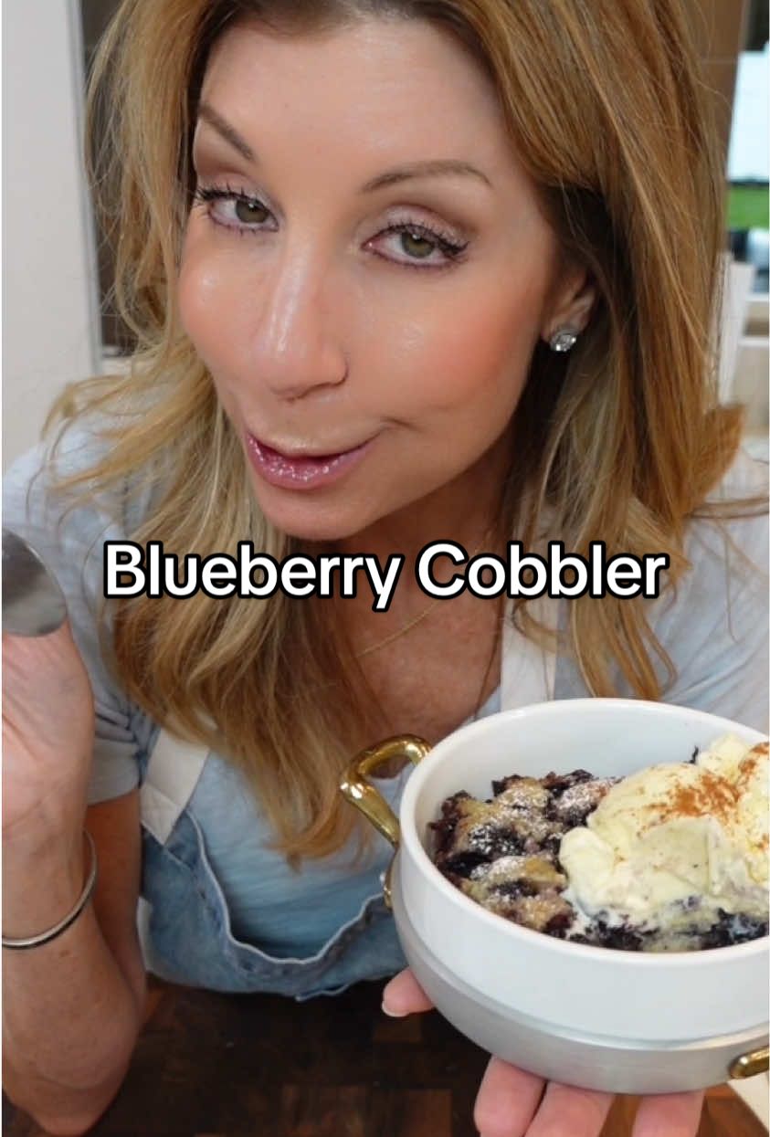 Blueberry Cobbler #foodies #blueberry #cobbler #cookingwithshereen 
