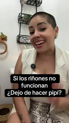 Si tus riñones fallan… ¿Dejas de hacer pipí? #salud #vida #renal #riñones #doctor #enfermeria #paratii #fyp #foryoupage 