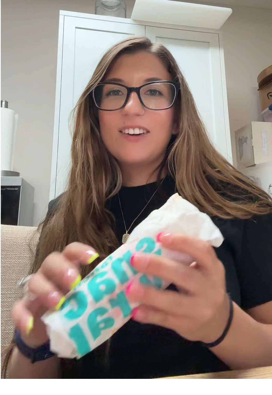 My husband said ppl were going to make fun of me for never having a snack wrap before but this was hella underwhelming 🤣 #snackwrap #mcdonalds #snackwrapsareback 