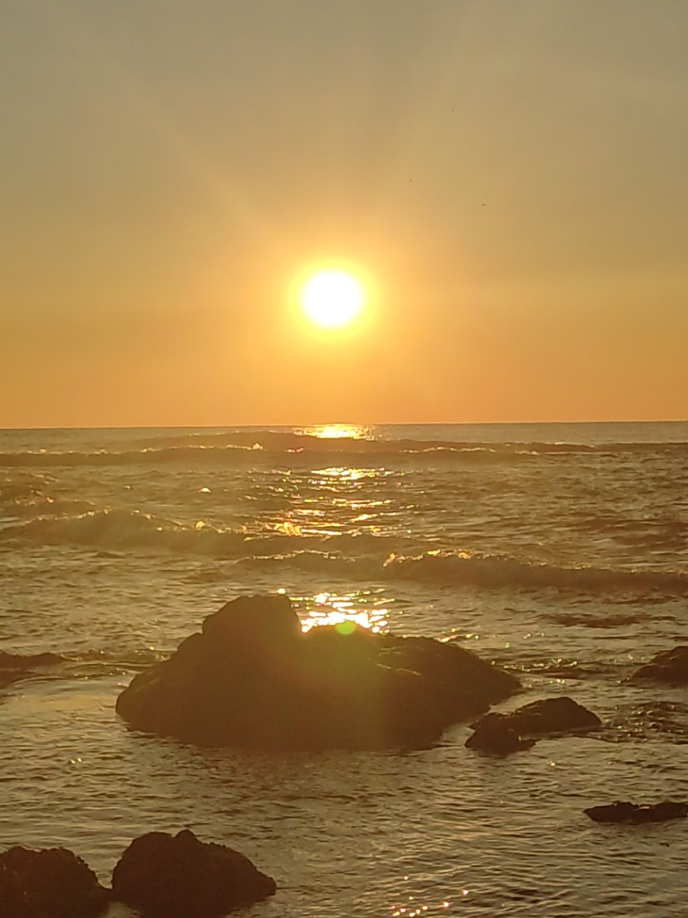 #searelax🌊 #beautifulbeach #sunsetbeachvibes #ocean #wavesbeach #pordosol 