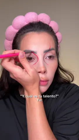 un talentazo para halloween 😎 #makeup #chile #fyp