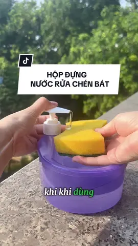 Hộp đựng nước rửa chén bát #xuhuong #hopdungnuocruachen 