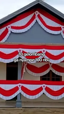 #bekronmerahputih 