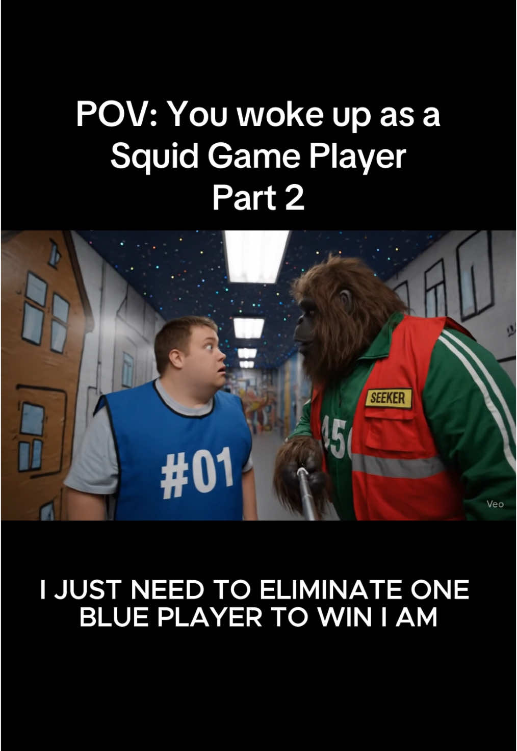 POV: You woke up as a Squid Game Player. Part 2 #bigfoot #squidgame #bigfootisreal #bigfootvlogs #bigfootvlog #squidgamenetflix 