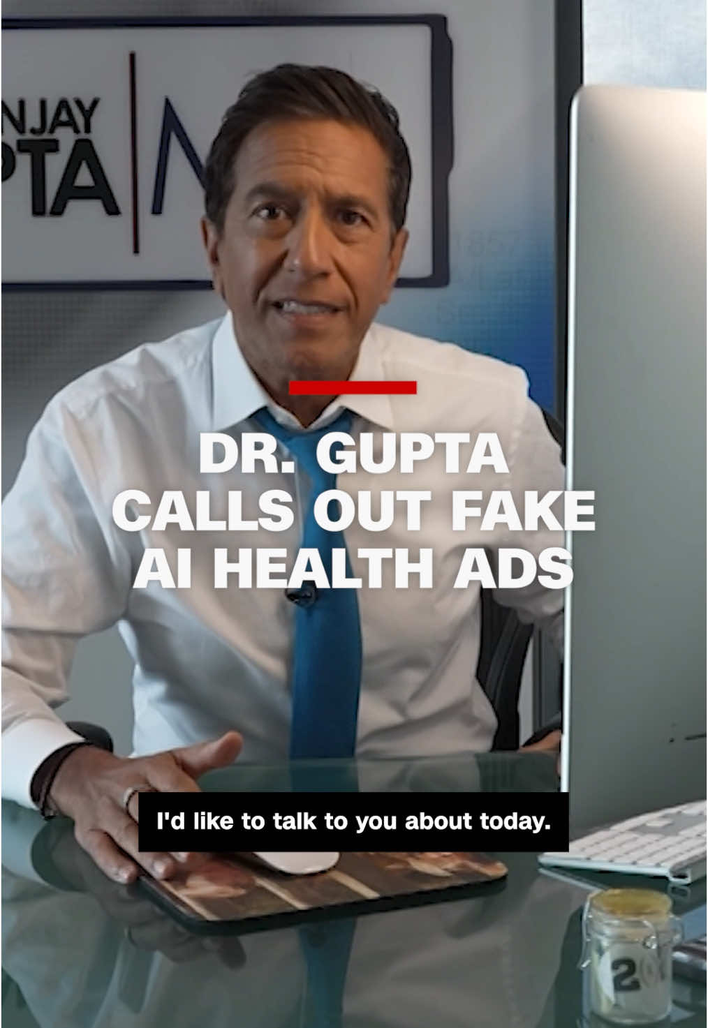 CNN’s Dr. Sanjay Gupta speaks out after discovering scammers are using his likeness in AI deepfake videos and doctored images to sell bogus health cures and fake health products. #cnn #health #ai #deepfake 