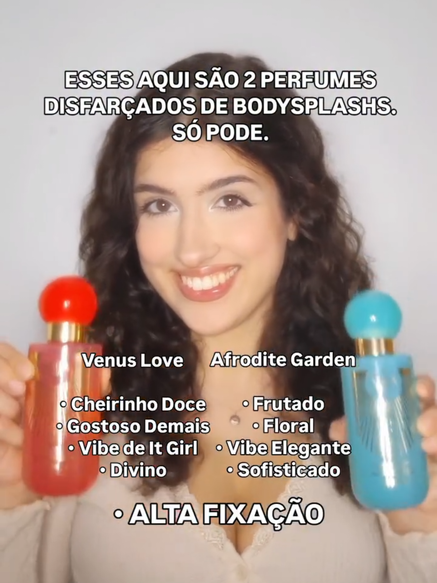 MA-RA-VI-TCHO-SOS !!! <3 Ambos são da Aura Beauty, e além de cheirosos demais tem uma fixação mega alta, por isso parecem até perfumes, mas são Body Splashes ;D @Aura Beauty Club  #aurabeauty 