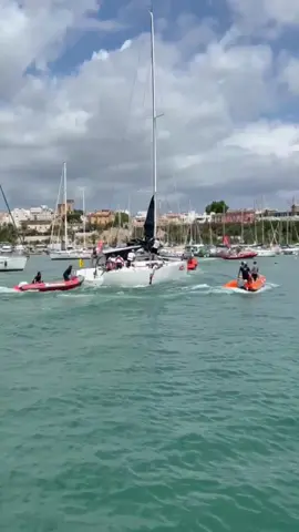 Primer día y pasa esto🤬#copadelrey #paratii #velero 