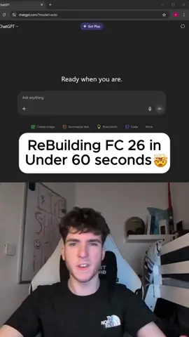 Building fifa in 60 seconds ai only #ai #nocode