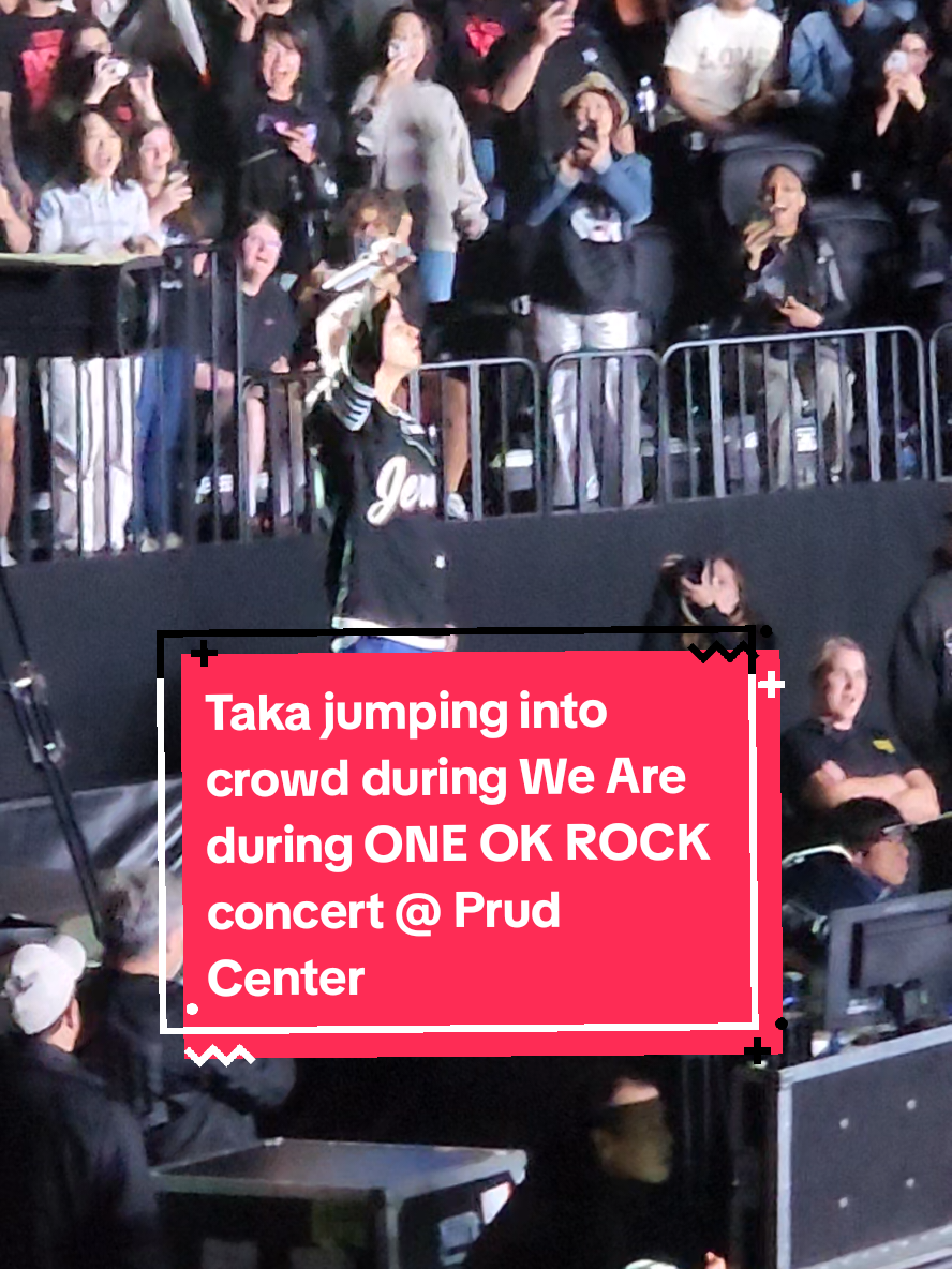 ONE OK ROCK always great live! So happy for them to play bigger venues in America now after years of doing smaller venues. This part in We Are was so awesome! @ONE OK ROCK #oneokrock #oor #ワンオク #prudentialcenter #detoxtour2025 
