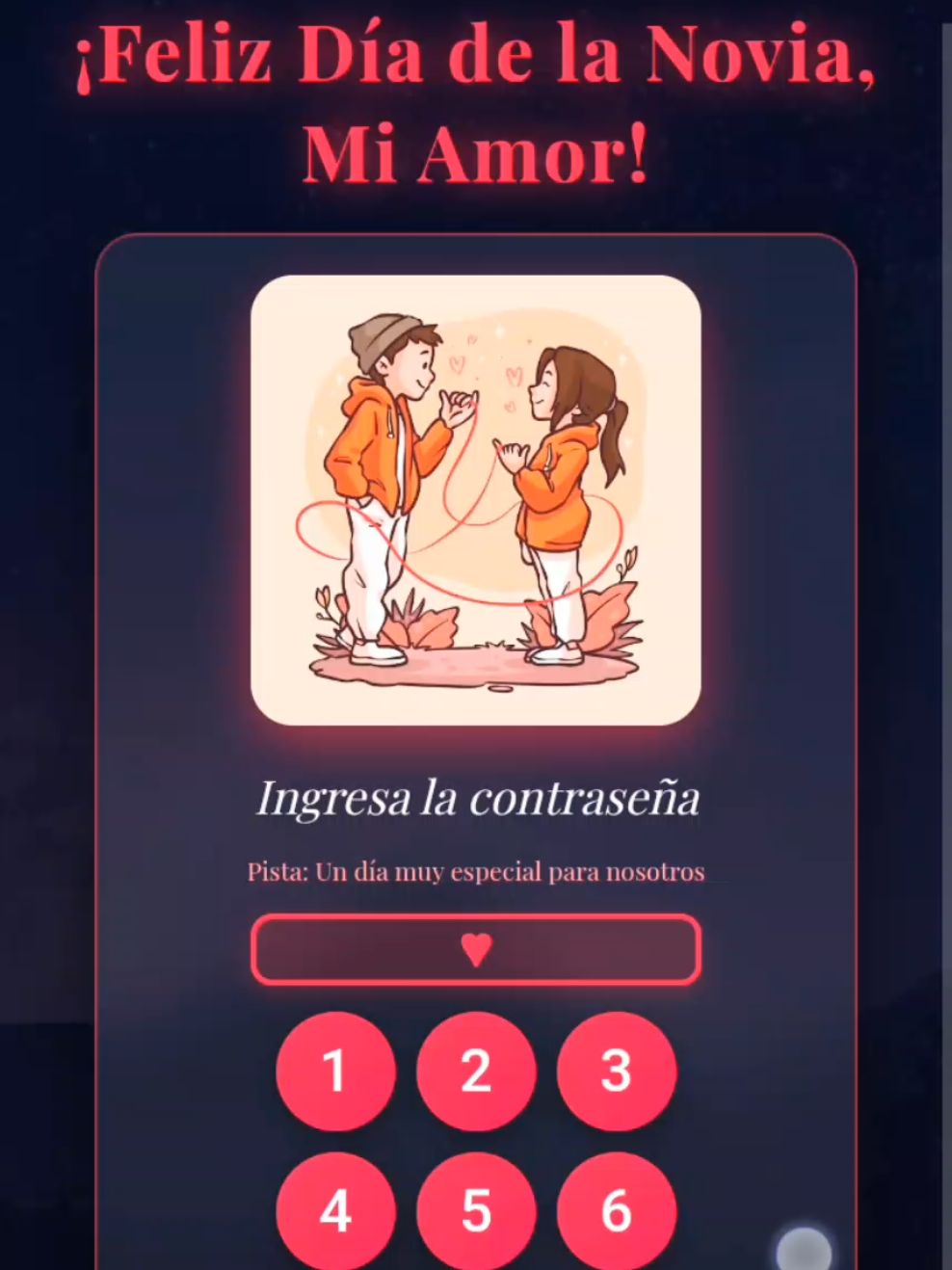 Página web para dedicar en el día de la novia con HTML, CSS, Javascript💝 dedicapag.pro Website to dedicate on the bride's day with HTML, CSS, Javascript.💝 #lovecode #SanValentín #paratii #AmorDigital #Programación #diadelanovia #iloveyou #ilove #teamo #html #FYP #programacion #regalospareja #pareja #novia #code #gratis #heart #parejas #dedicapag 