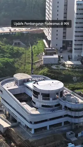Seperti ini progres pembangunan Puskesmas Nusantara di IKN. #ikn #puskesmas #kotanusantara 