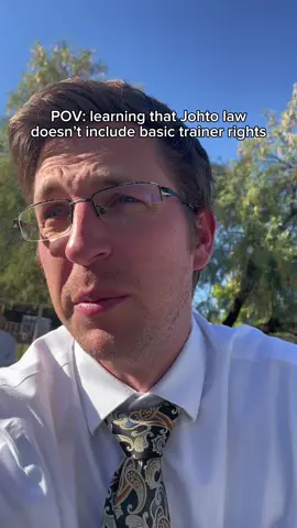 Finished my exchange in Hoenn and now this? #pokemon #lawyer