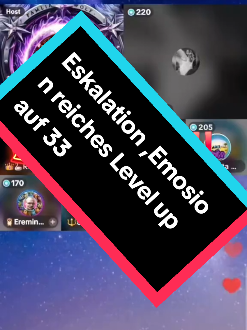 #Levelupauf33 #familia #Emosion #freude #geschlechter #mitgefühl #dankeanjedenderdawar❤️  @No_ms_  @👑🦢ReOtschi🐺👑 @🐮🐺Anita 🦢🐺🐮 @👑🐝𝕄𝕚𝕆𝕥𝕤𝕔𝕙𝕚®🐝👑 