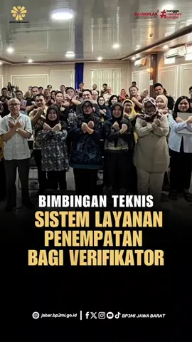 Halo #SobatMigran! Pada Kamis (31/07), telah dilaksanakan kegiatan Bimbingan Teknis Sistem Layanan Penempatan yang diselenggarakan  di Aula Kantor BP3MI Jawa Barat oleh Kementerian Pelindungan Pekerja Migran Indonesia/Badan Pelindungan Pekerja Migran Indonesia Kegiatan ini difokuskan pada peralihan sistem dari SIAPKerja ke SISKOP2MI, serta bimbingan teknis terkait modul pendaftaran, lamaran, seleksi, hingga perjanjian penempatan. Sebanyak 27 Dinas Ketenagakerjaan Kab/Kota se-Jawa Barat turut hadir sebagai peserta kegiatan ini. Melalui kegiatan ini, diharapkan sistem layanan penempatan dapat dioptimalkan ke depannya, guna mendukung penempatan Pekerja Migran Indonesia yang lebih efektif dan terintegrasi. #PekerjaMigranIndonesia #KemenP2MI #BP3MIJawaBarat #PergiMigranPulangJuragan