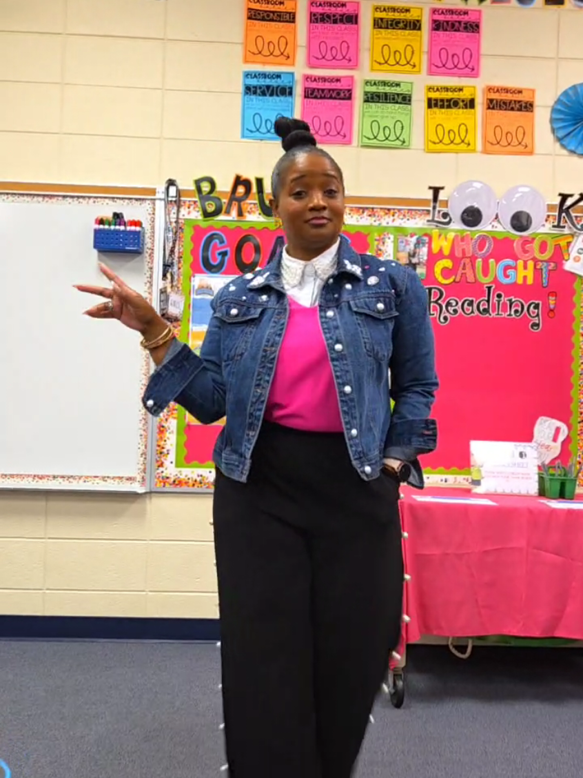 Open House OOTD💙🐻💛 This personalized jacket by Jessica Black is everything!!!💖✏️🏫 #fyp #OOTD #BurkeCounty #BES #backtoschool #openhouse #Bruins 