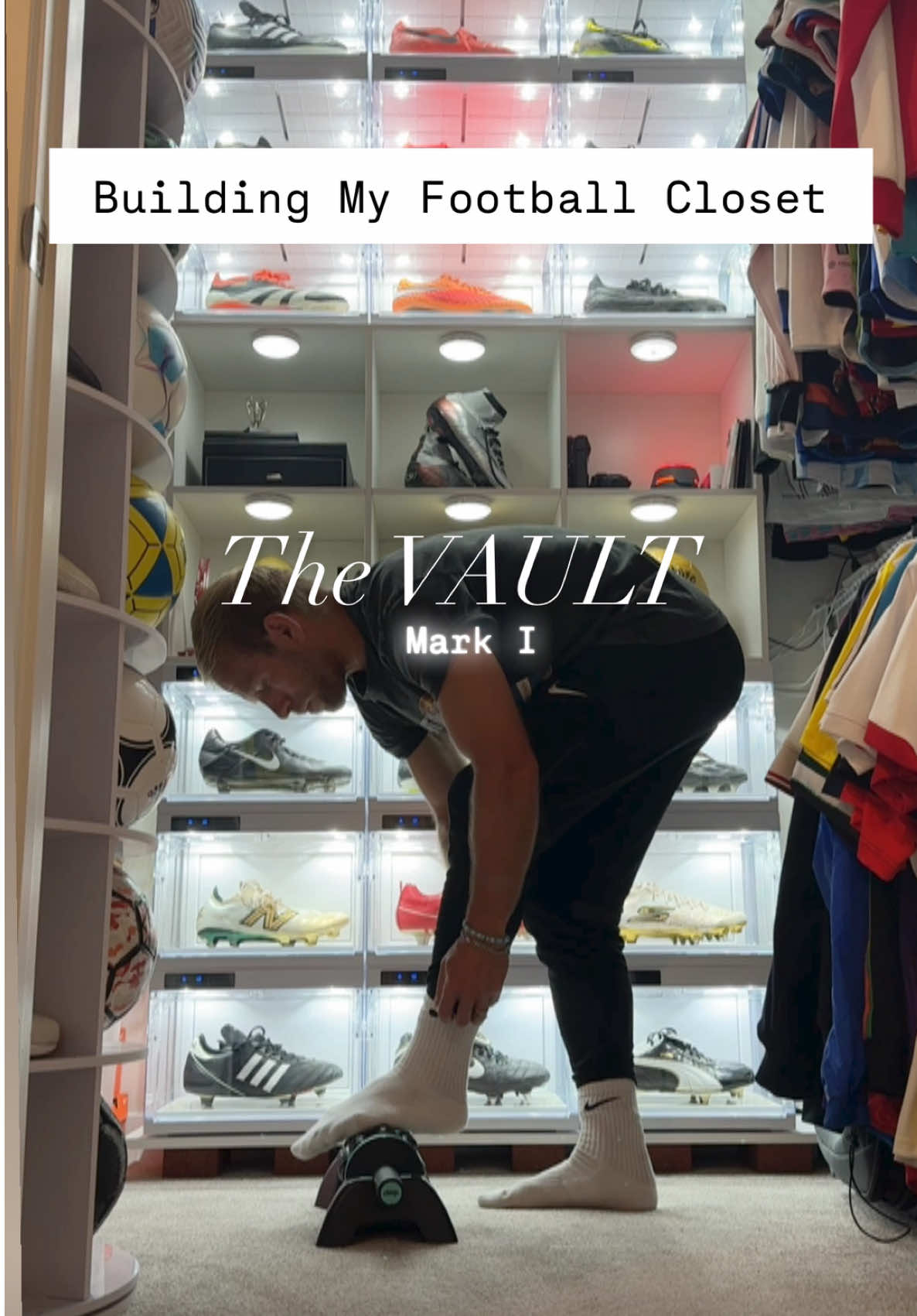 Just listen… ⚽️🌧️🧰🚪🪟 Follow for Mark II Classic boots and display cases in my bio 🤙 #football #Soccer #asmr #footballasmr #DIY 
