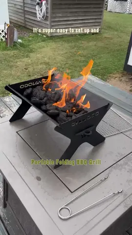Mini charcoal grill for this season #fentysuperbrandday #ad #camping #grill #shopping 