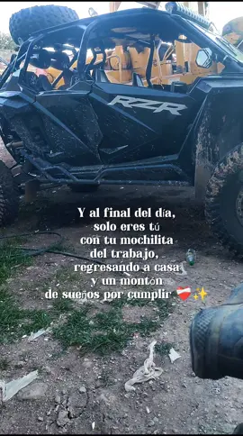 al final del día sólo yo y mi trabajo 