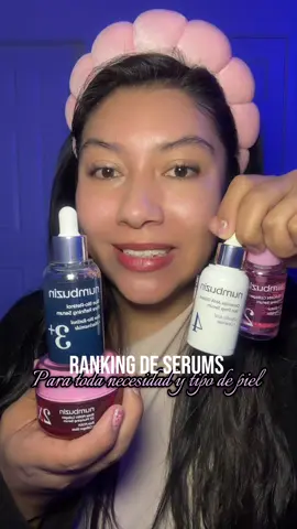 Ranking de Serums para toda necesidad y tipo de piel✨ Si no sabías cuál usar ahora ya puedes tener una guía de que necesita tu piel para estar sana y bonita  con #numbuzin 🧴💙💖🤍💜✨ #SkinCare #skincareniñas #cuidadodelapiel #pielsana #allskintypes #girls #women #numbuzinsquad #numbassador #numbuzinpick #pdrn #collagen #retinol #ceramide #creatorsearchinsights @numbuzin Official @numbuzin 