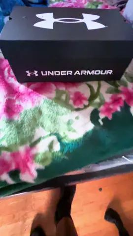 New cleats don mind the holes in the box #football #cleats #underarmour 