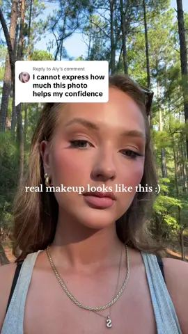 Replying to @Aly and yes I do wear my full glam outside in the heat and sweat… I’m true to this! This routine works!! #makeup #beauty 