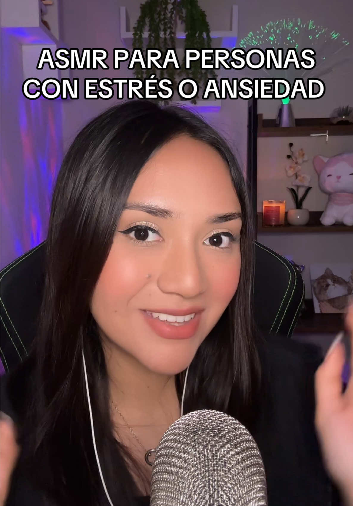 Asmr para eliminar el estrés o ansiedad ✨💕 #asmrvideo #asmrsounds #asmrtiktoks #tiktoklive #asmrparadormirbien #asmrenespañol #mariadlasmr #fyppppppppppppppppppppppp 
