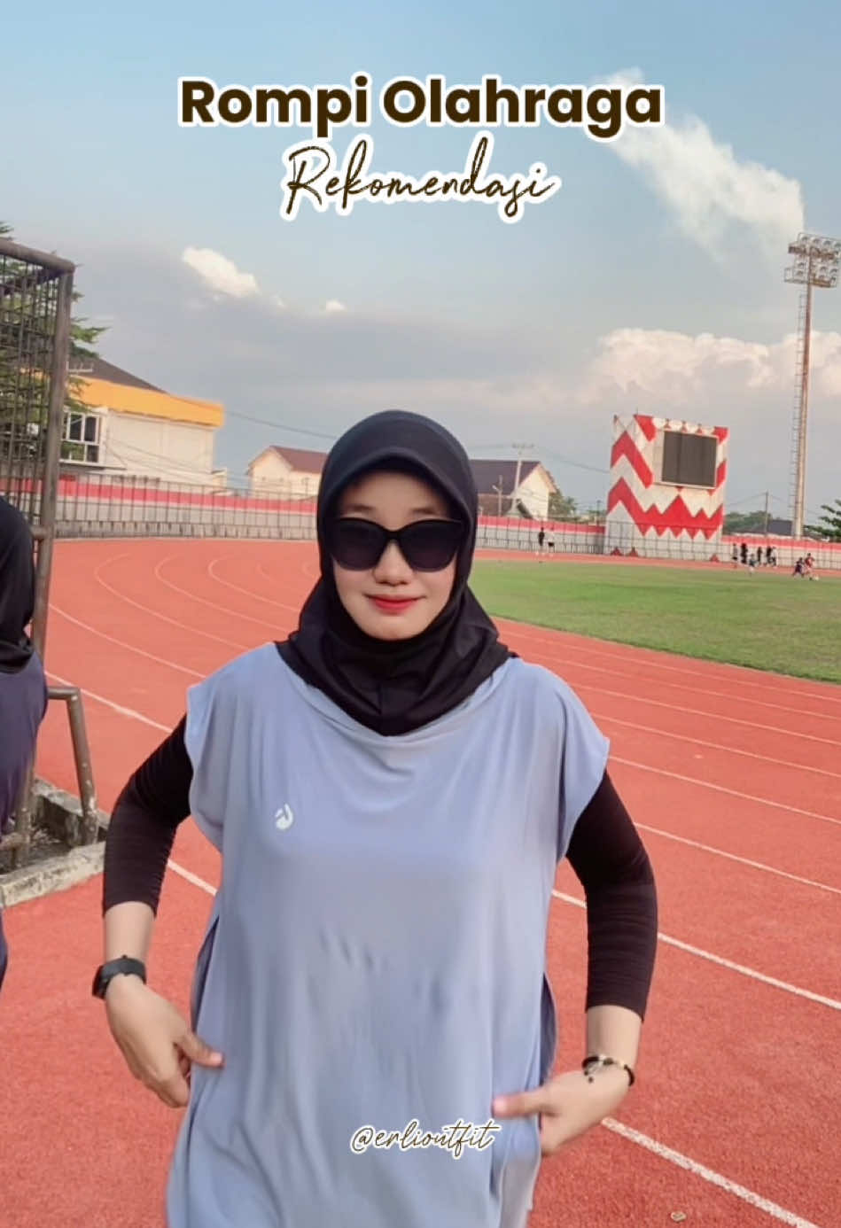 ootd olahraga makin cakep 🥰 #ootdolahraga #olahraga #rompiolahraga #bajuolahraga @One Tone Official 