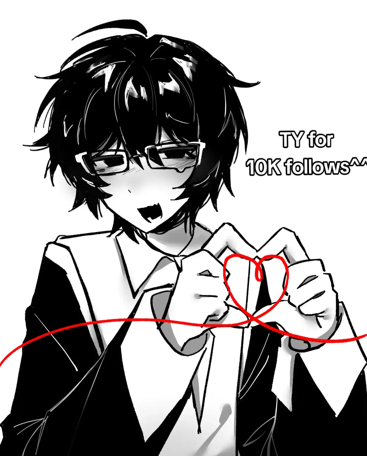 Ty for your support i didn't think people would love my oc this much  #oc #ibispaintx #ocart 