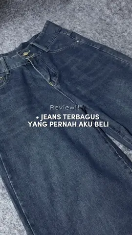 jeans tebagus yg pernah dibeli,nyesel baru tau😭 aku pake ukuran L bb53 tb160 #kulotjeans #jeanshighwaist #outfitjeans #fyp #fypage 