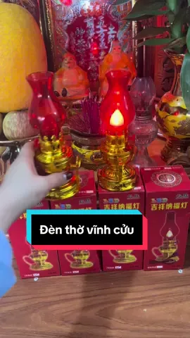 Đèn thờ vĩnh cửu, bỏ pin vào là dùng được thôi. Không lo chập điện, cháy nổ gì hết nha#denthovinhcuudungpin ##denthovinhcuu #affiliatetiktok 
