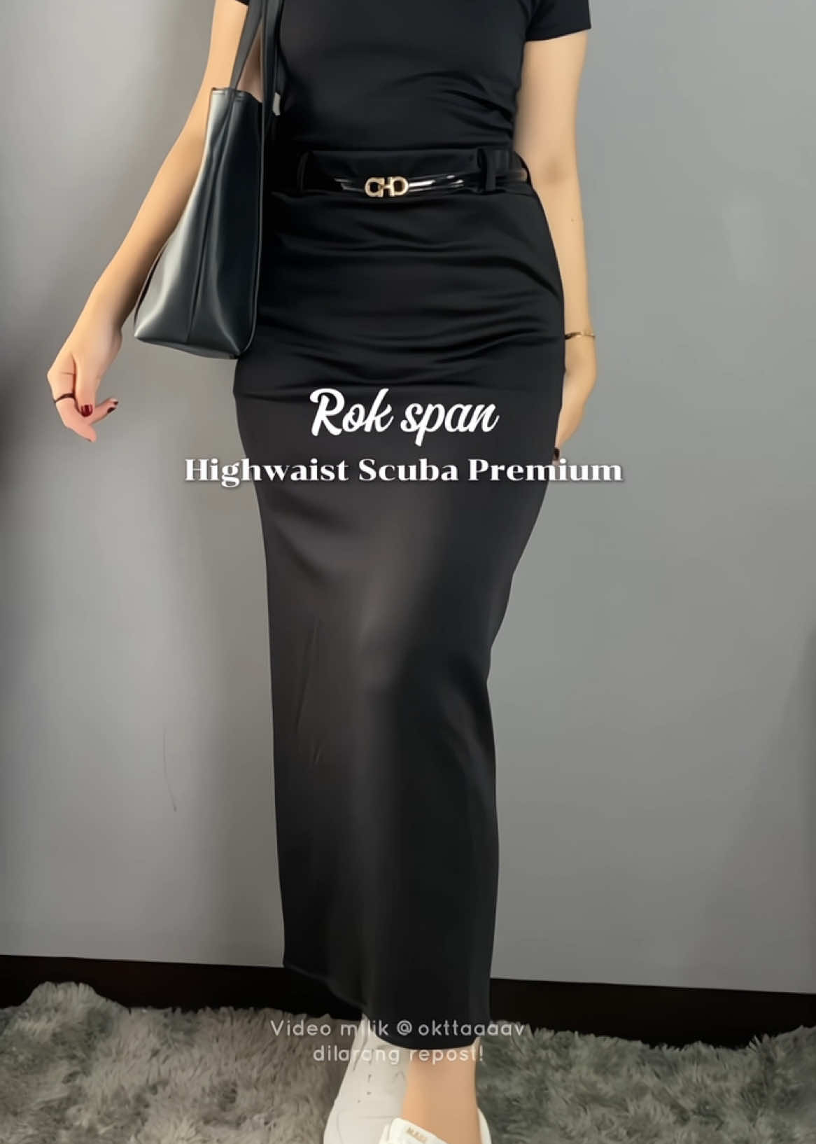 Emangg dehh bagus bagtt apalagi warna hitamnya fav aku bgt😭🫵🏻#rokspan #rok #rekomendasioutfit #OOTD #xcyzba 