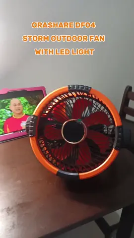 ORASHARE DF04 Storm Outdoor Fan!Be Rechargeable, multiple speeds, and even has an LED light!+++✨ #portablefan #outdoorfan #rechargeable #orashare