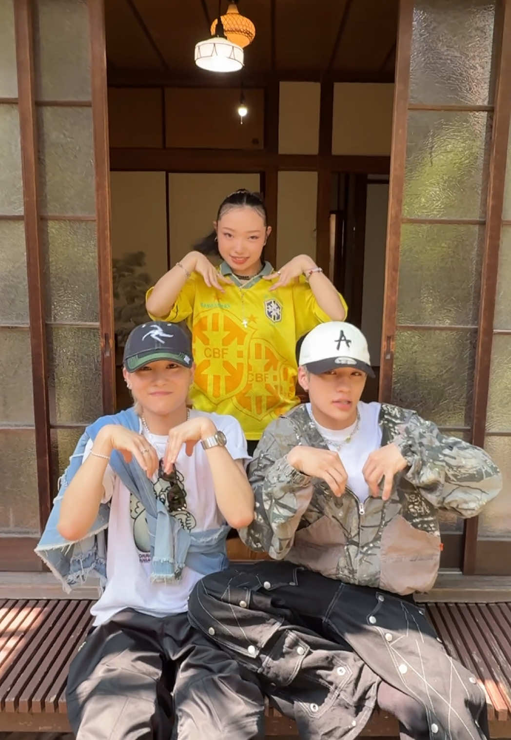 コケコッコー🐓☀️🌿💚#wolfhowlharmony #bosabosa #bosabosa界隈　#佐々木つくし