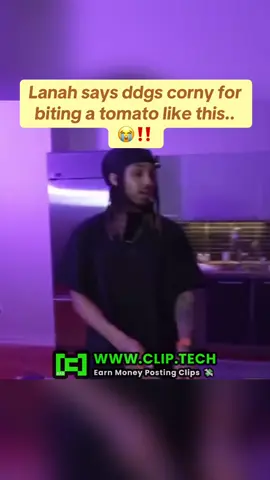 Lanah says ddgs corny for biting a tomato like this..😭‼️ #ddg #lanahcherry #fypシ #viral @TheLanahCherry 
