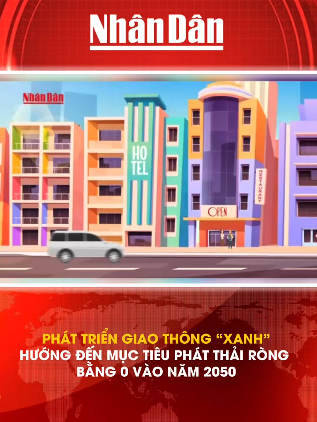 Phát triển giao thông “xanh”: Hướng đến mục tiêu phát thải ròng bằng 0 vào năm 2050 #baonhandan #mcv #news #socialmedia #socialnews #phattrienxanh #xanh