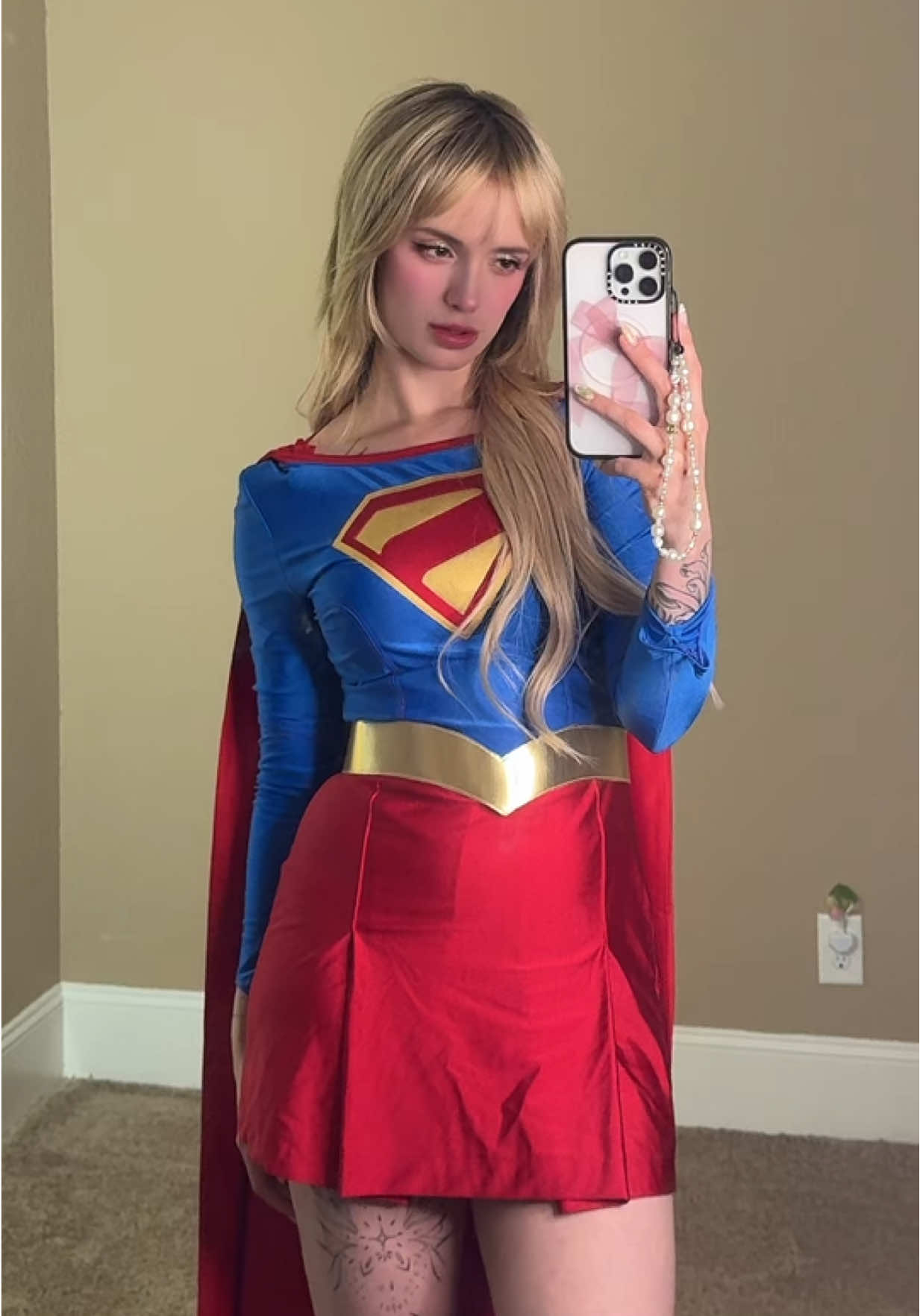 more of me as supergirl, this might be my favorite cosplay of all time #fyp #supergirl #cosplay #superman 