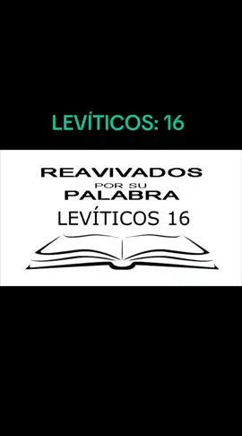 Reflexión de Leviticos # 16 #adventistasdelseptimodia #distritociudadnueva  #ranchosantarosa #personasdelmundo🌍mundo💸💯💯 