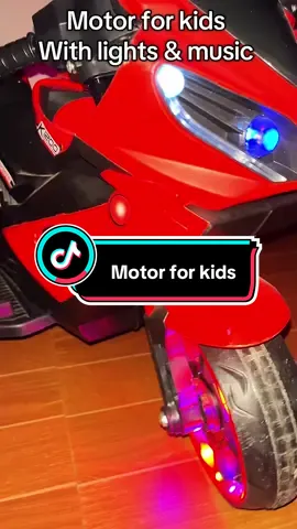 Motor for kids with lights & music #motorforkids #motortoy #electricmotor #tiktokfinds #fyp 