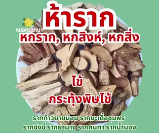 #กฤษณาคลินิกการแพทย์แผนไทย #แพทย์แผนไทย #สมุนไพร #ห้าราก #หกสิงค์ #หกสิ่ง #น้ำเหลืองเสีย 
