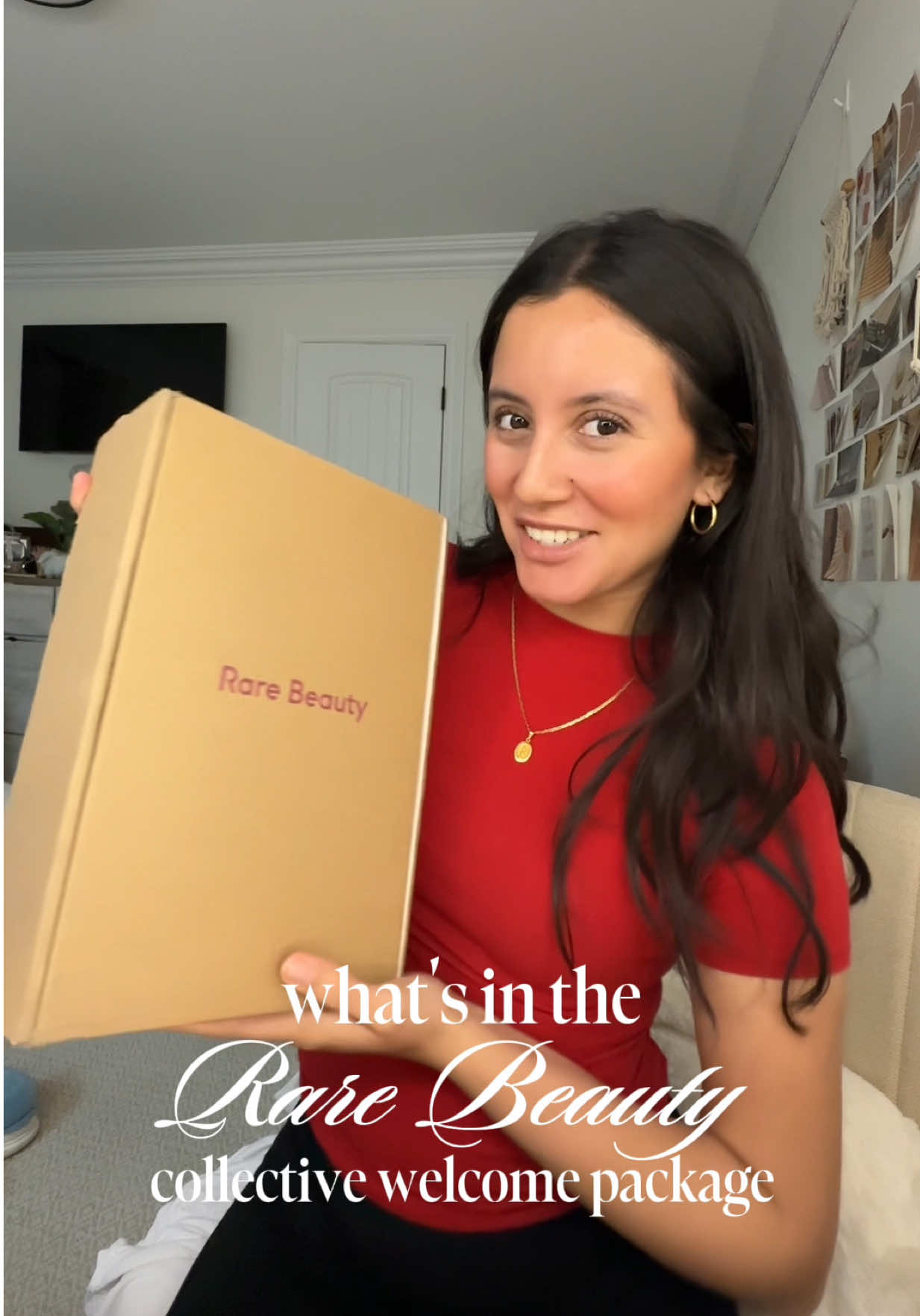 SO BEYOND GRATEFUL; thank you so much @Rare Beauty 💖🥹😽 this was a huge goal I wanted to achieve since the beginning and the fact that it’s here 😭  #rarebeautycollective #rarebeautyblush #rarebeautymakeup #rarebeautypr #unboxingpr #prpackage 