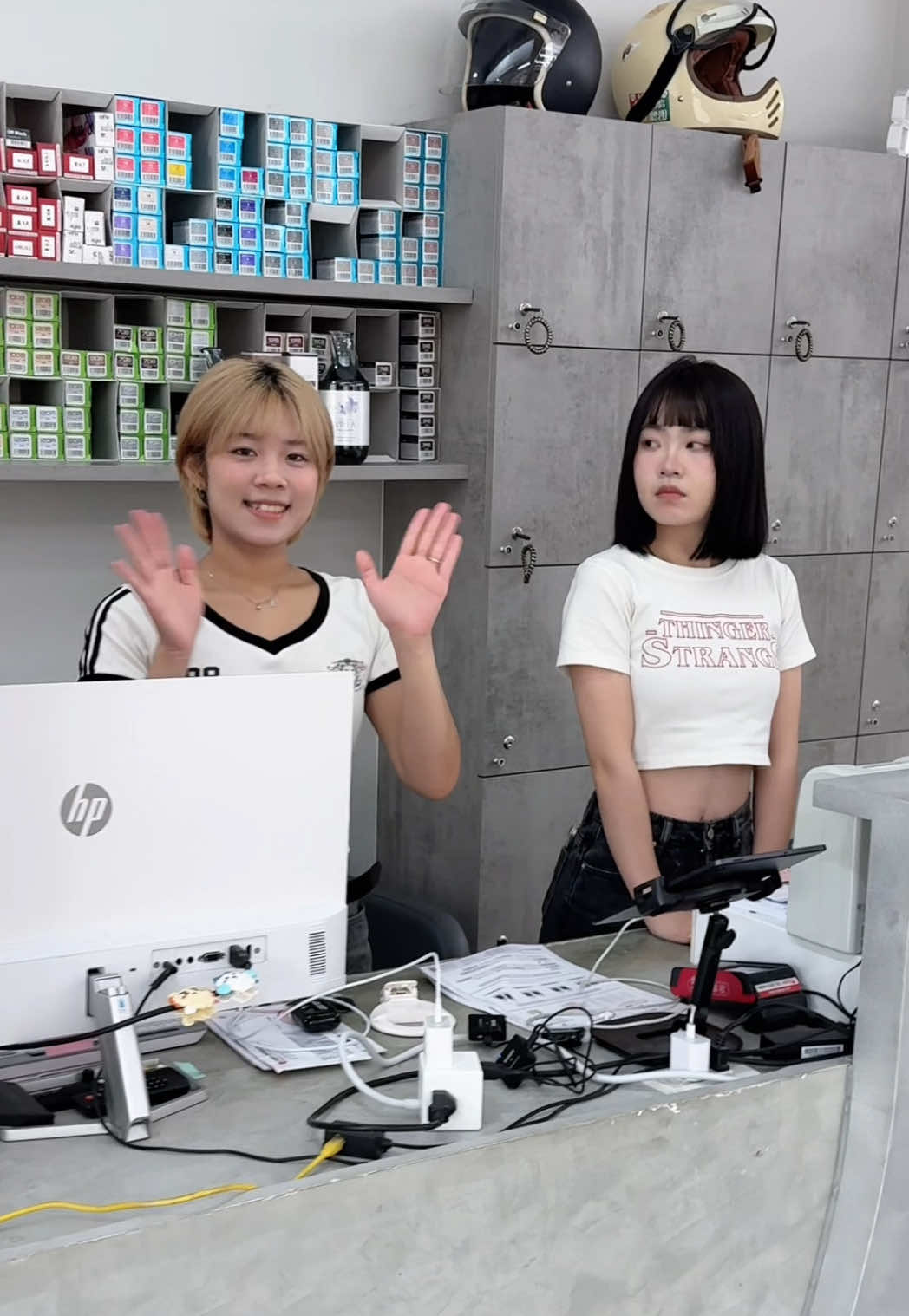 真的是謝謝您的光臨(◐‿◑)� #hellotryit #hairsalon #台中髮廊 #髮廊日常 