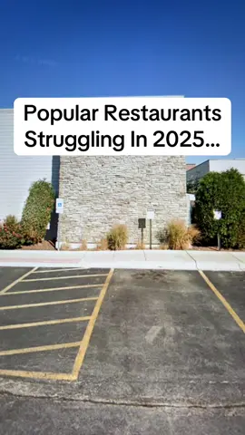 Popular Restaurants Struggling In 2025… #closing #closed #restaurant #2025 #bankrupt #economy 